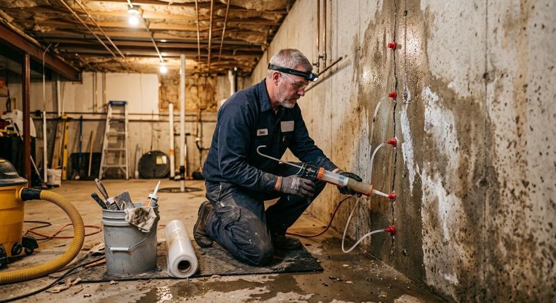 Cellar Waterproofing in Tuscaloosa, AL