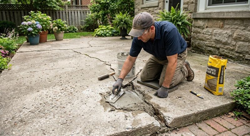Concrete Pool Patio Repair in Miami Dade County, FL