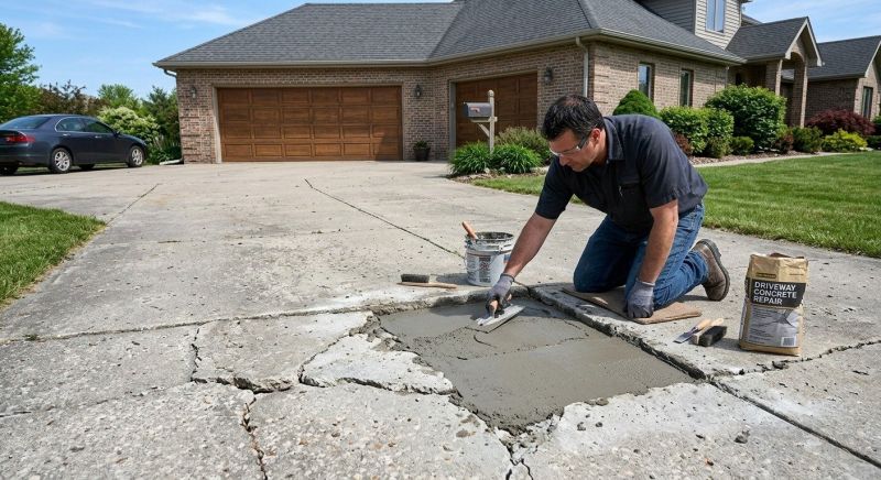 Driveway Curb Repair in Des Moines, IA