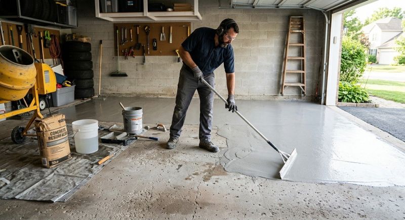 Slab Resurfacing in West Des Moines, IA