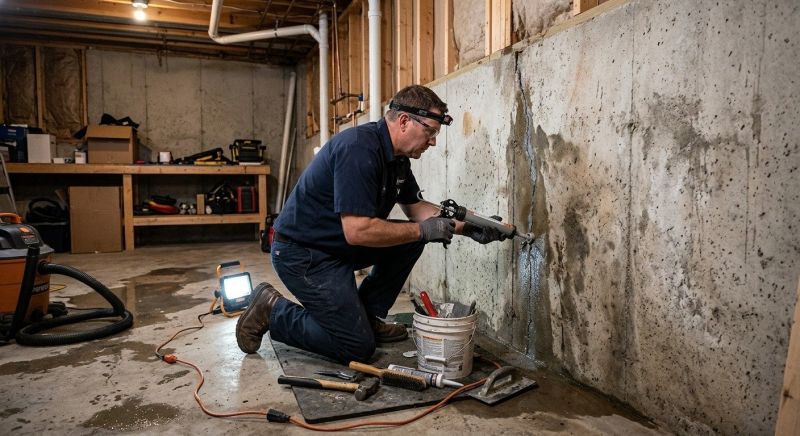 Wet Basement Repair in Columbus, OH
